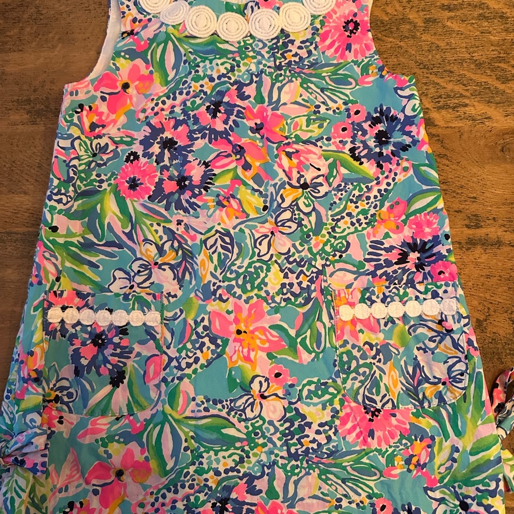Colorful Floral Sleeveless Dress